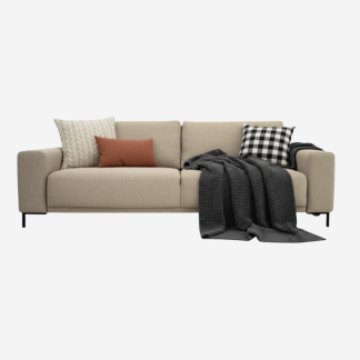 Newyork Sofa , 3 Seater, Grey