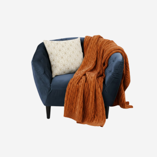 Ria Elegant & Modern Sofa, ARM Chair, Royal Blue