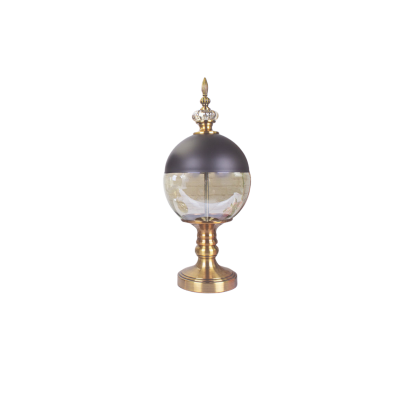 Century Glass Metal Décor Small, Gold