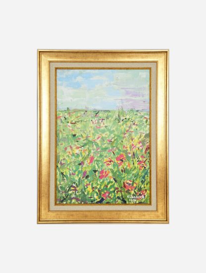 Fields of Grace Portrait, Hand-Painted by Ilham Chahine